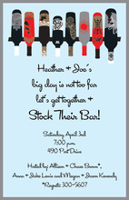 Multi-colored Special Bottles Modern Party Invitations