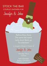 Elegant Toppers Bucket Filled Invitations