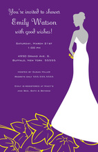 Snazzy Maids Bridal Luncheon Invitations