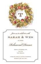 Berry Wreath Invitations