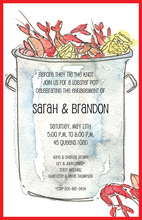 Fun Boiled Crawfish Party Invitations