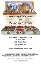 Classic Bar Cocktail Party Invitations