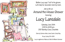 Perfect Front Full House Invitations