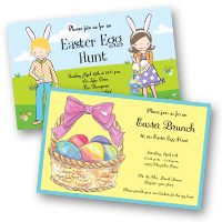 Seasonal holiday party Easter Invitations