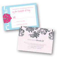 Wedding Stationery Reception Cards