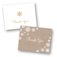 Christmas Stationery Christmas Thank You Cards