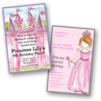 Popular Invite Themes Princess & Castle