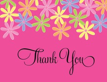 Whimsical Floral Thank You Cards