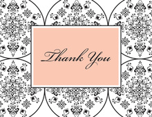Filigree Thank You Cards