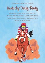Winning Horse Derby Invitations