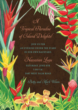 Fresh Tropical Festive Invitations