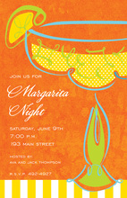 Bright Margarita Swirl Invitations