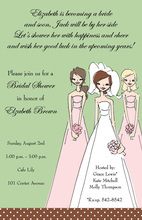 Cocoa Bridesmaids Invitation