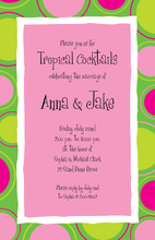 Think Of Springs Green Invitations