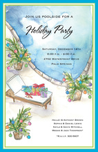 Merry Poolside Invitation