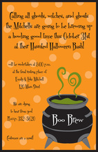 Witches Brew Invitations