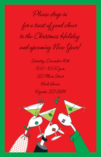 Corporate Merry Cheers Holiday Invitations