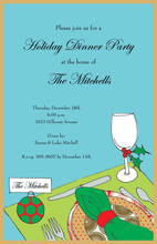 Merry Placesetting Invitation