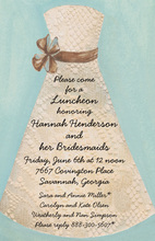 Classic Lace Bride Invitations