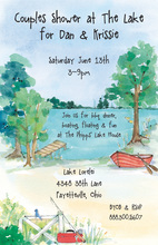 Cozy Relaxation At The Lake Invitations