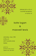 Luxe Lime Invitation