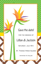 Summer Tropical of Paradise Invitations