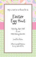 Painted Eggs Invitations