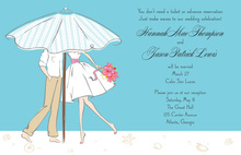Happy Bridal Couple Shower Invitations