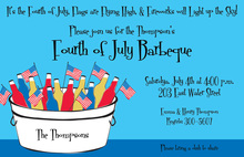 July Bucket Invitation