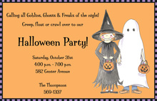 Hoots Spooks Halloween Invitations