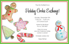 Gingerbread Jolly Cookies Invitation