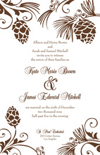 Woodland Frost Invitations