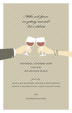 Great Red Wine Toasting Invitations