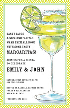 Fancy Fresh Margarita Invitations