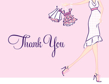 Girl Glee Thank You Cards