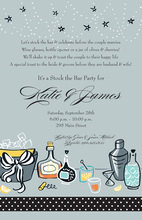 Classic Bar Cocktail Party Invitations