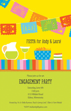 Fiesta Table Party Invitations
