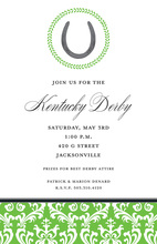 Home Stretch Horse Racing Invitations