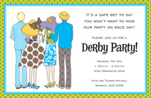 Neck and Neck Kentucky Derby Invitations
