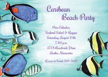 Under The Sea In Caribbean Sea Invitations