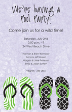Casual Wearables Party Invitations