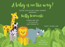 Forest Woodland Friends Invitation