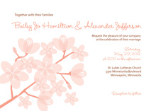 Spring Cherry Invitations