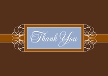 Premium Grand Rich Chocolate Thank You Cards