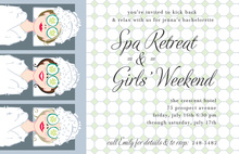 Relaxing Spa Invitation
