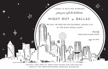 Dallas City Skyline Invitation