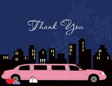 Out On The Town Thank You Cards