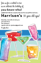 Featuring Patio Hour Drink Party Invitations