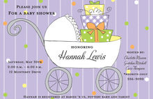 Wild Buggy Baby Shower Invitations