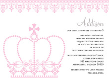 Admirable Your Highness Princess Invitations